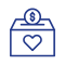 Donation box icon 
