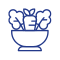 Food bowl icon