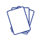Card stack icon 