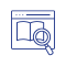 Catalog search system icon 
