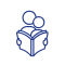 Reading together icon 